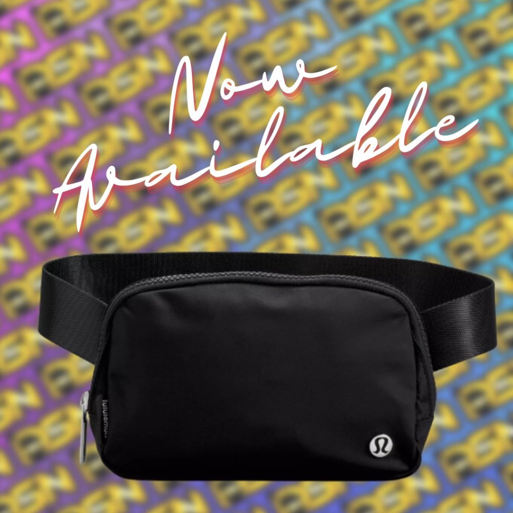 NWT lululemon Everywhere Belt Bag - Black